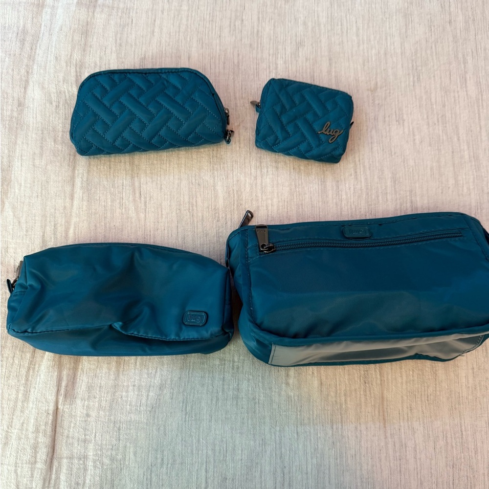 Lug Teal Bag Set